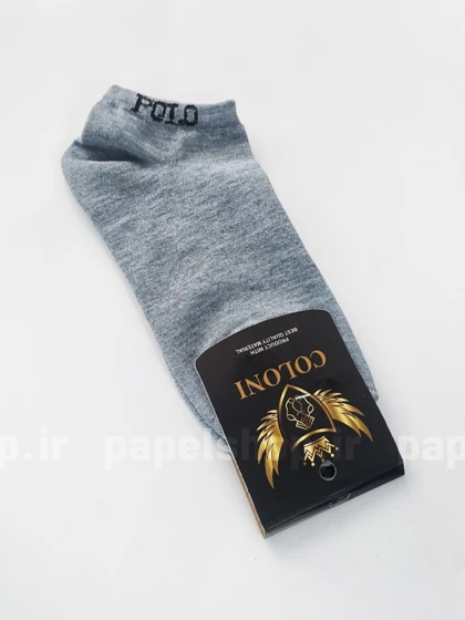 جوراب مچی نخ پنبه طرح پولو(POLO)
