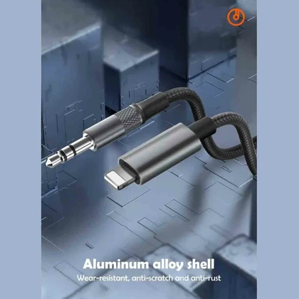 کابل انتقال صدای آیفون الدنیو LDNIO مدل LS-Y81i یک متری