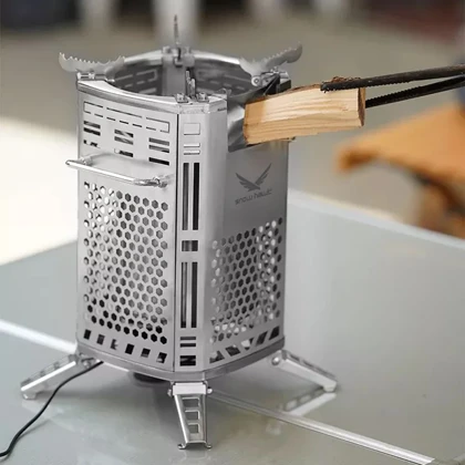 اجاق هیزمی فن دار کمپینگ SNOW HAWK SN-Q15