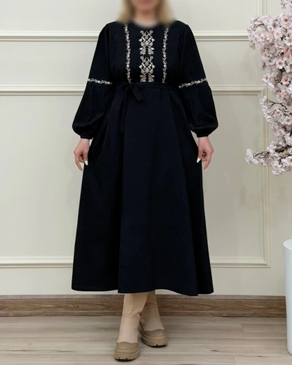 کفتان پاییزه کبریتی مدل گلبرگ