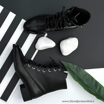 نیم بوت زنانه استرادیواریوس مدل Stradivarius Flat Ankle Boots - BTB25