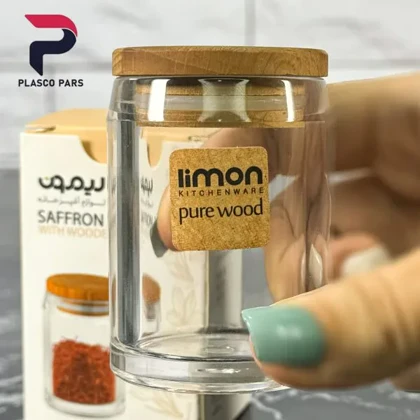 جازعفرانی اکرولیک درب چوبی لیمون