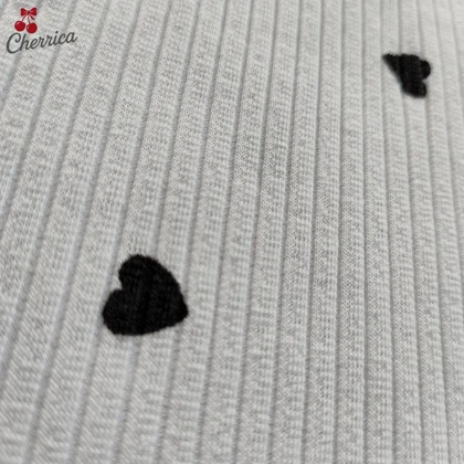 کراپ قلبی آستین کوتاه کبریتی کد 8