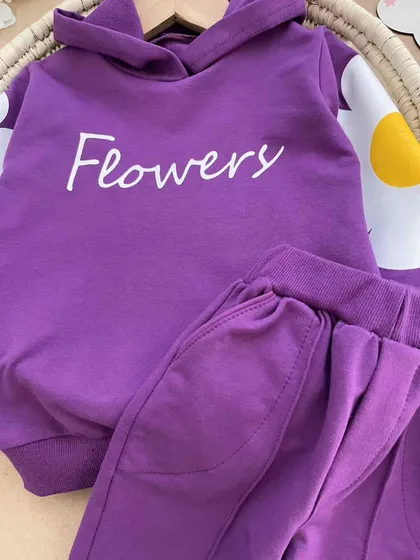 هودی شلوار Flower