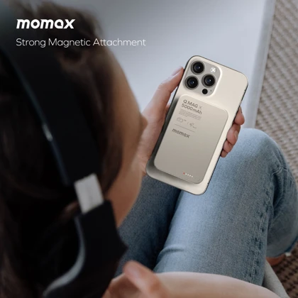 پاور بانک 5000 وایرلس مومکس IP116 Q.Mag X توان 20 وات