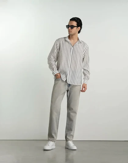 مدال آستین بلتد راه راه