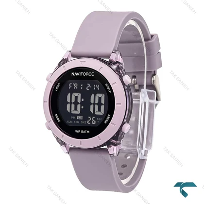 ساعت نیوی فورس بنفش NaviForce-7014-L