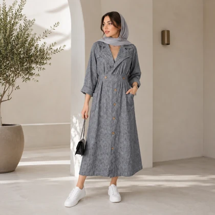 مانتو زنانه لینن