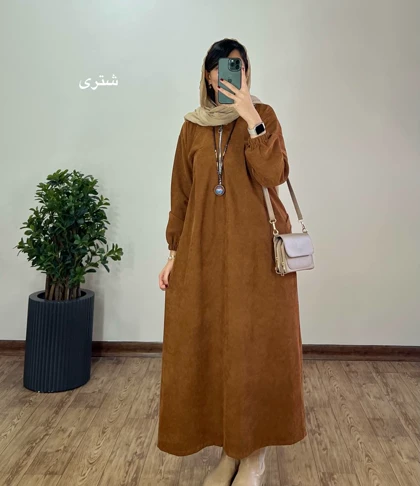 پیراهن مانتویی سارگل