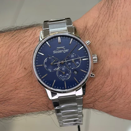 ساعت مردانه اورجینال اسلازنجر SLAZENGER SL 9.2585.2.390
