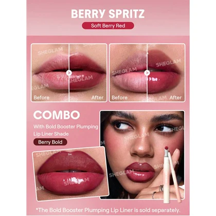 لیپ پلامپر حجم دهنده لب شیگلم مدل Bold Booster رنگ Berry Spritz