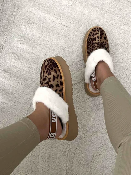UGG پشت بند خز دار