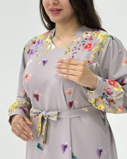 پیراهن بلند زنانه گلرو کد محصول 1747
