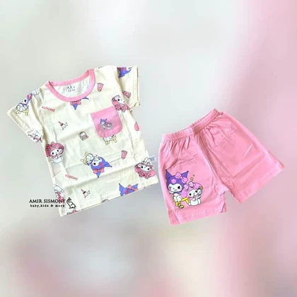 تیشرت شلوارک راحتی اسپرت