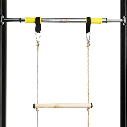 نردبان طنابی چوبی کودک تن‌زیب