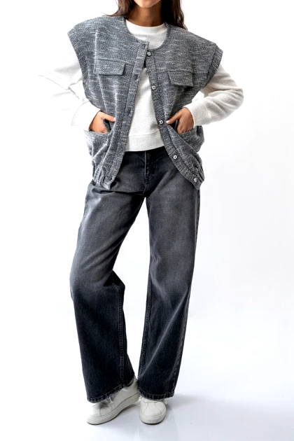 ژیله جیب‌دار زنانه