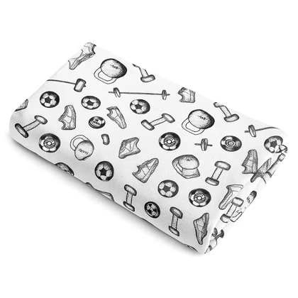 حوله استخری ماییلدا طرح fitness gym کد 5539 سایز 100x50 سانتی متر