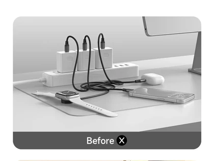 شارژر وایرلس رومیزی 3 کاره 15 وات مک دودو Mcdodo 15W Night Light Magnetic Wireless Charging Station CH-495