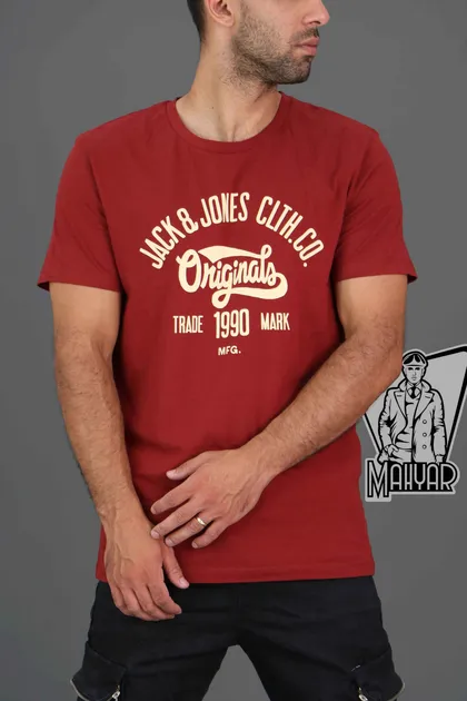 تیشرت یقه گرد JACK & JONES