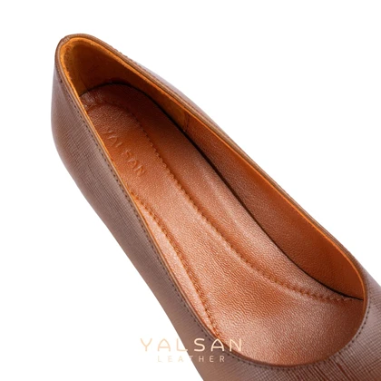 ست کیف و کفش زنانه چرم یلسان مدل مارال کد 901-ANA-HRM