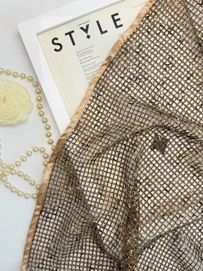 شال توری شبکه‌ای 20676