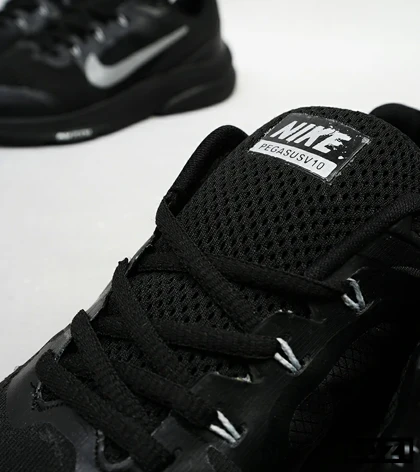 کفش کتانی بزرگ پا مشکی NIKE zoom
