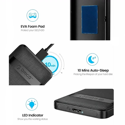 باکس هارد 2.5 اینچ اوریکو Orico مدل 2577C3-V1