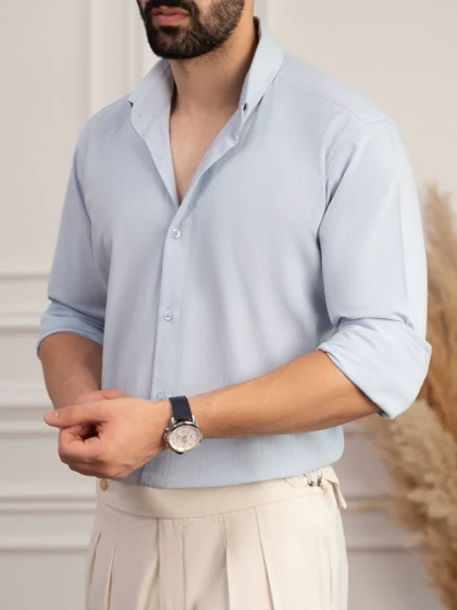 پیراهن لینن کدsh305