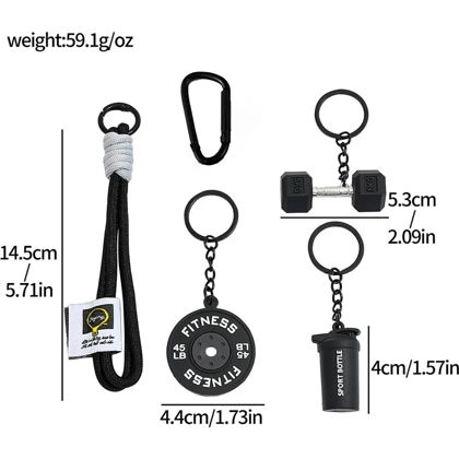 چارم بگ مدل Dumbbell Shaker Weight طرح وزنه، شیکر و دمبل