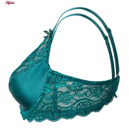 سوتین زنانه لین مدل تور استرج سبز کد 4680-614
