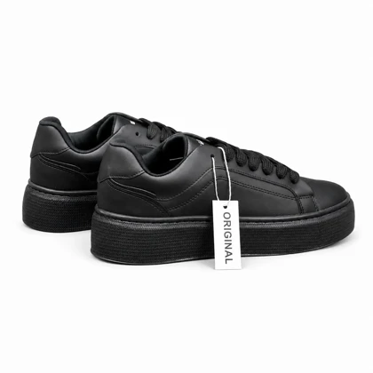 کفش کتانی مردانه مدل ونس پل اندبیر مشکی Vans Pull Bear مدل2