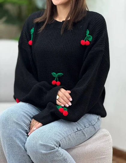 پلیور بافت آلبالو 1