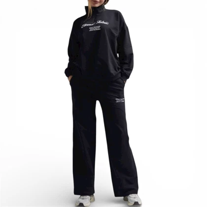 ست بلوز نیم زیپ و شلوار/کد:100883