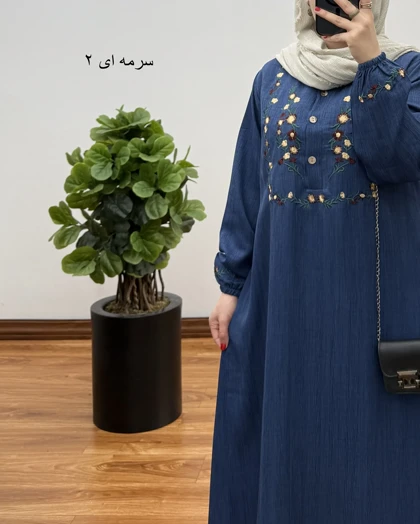 پیراهن مانتویی سوپرکلوش مدل مهرسانا