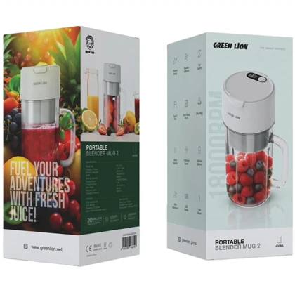 شیکر ورزشی گرین لاین Green Lion مدل Mug 2 شارژی
