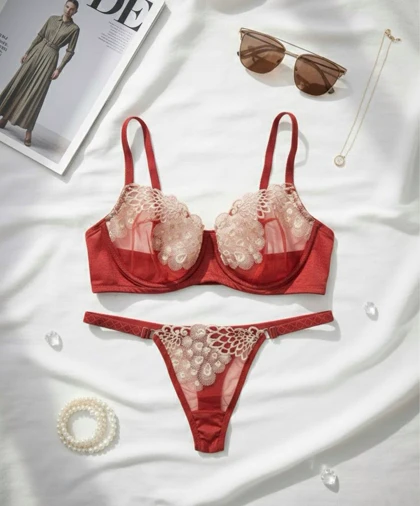 ست شورت و سوتین مدل غوغا