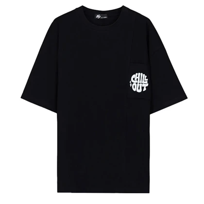 زیگ تیشرت آستین کوتاه black chill out tshirt-9800