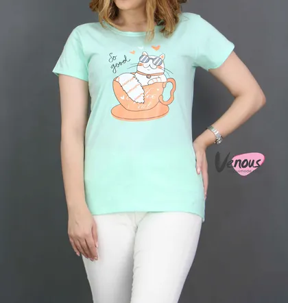 تیشرت طرح CAT