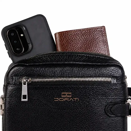 کیف دستی چرم مردانه 104