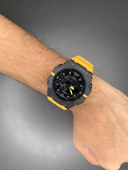 ساعت مچی کاسیو جی-شاک بند نارنجی Casio G-Shock GA-B001FL-4AJF