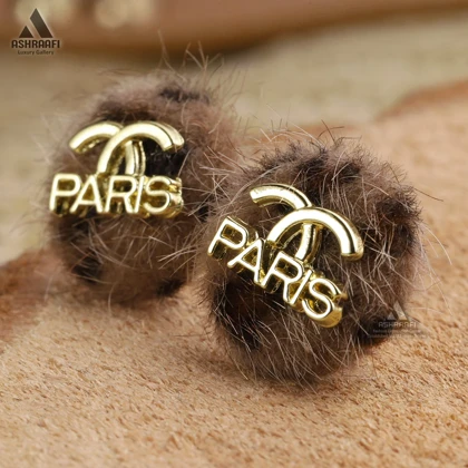 گوشواره زنانه شنل Chanel Earrings BRG1