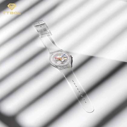 ساعت مچی سواچ SWATCH CLEARLY NEW GENT SO29K100-S06