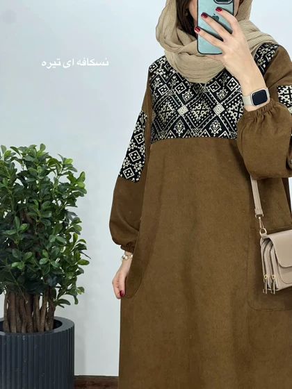 پیراهن مانتویی آوان 6