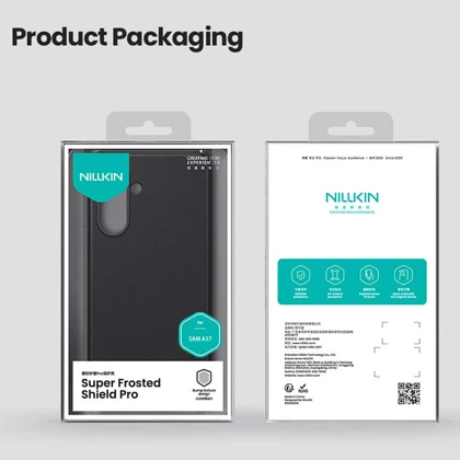 قاب گوشی سامسونگ Galaxy A17 نیلکین Nillkin Super Frosted Shield Pro