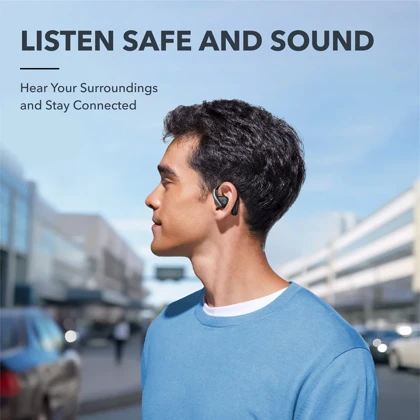 هدفون بلوتوثی انکر مدل Soundcore Open Ear Aerofit A3872