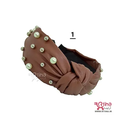 تل مو مروارید دار مجلسی و شیک (مروارید پانچ شده)