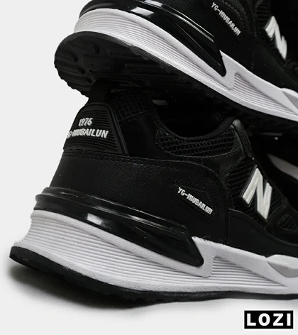 کفش کتانی مردانه مشکی NEW BALANCE yg niubailun