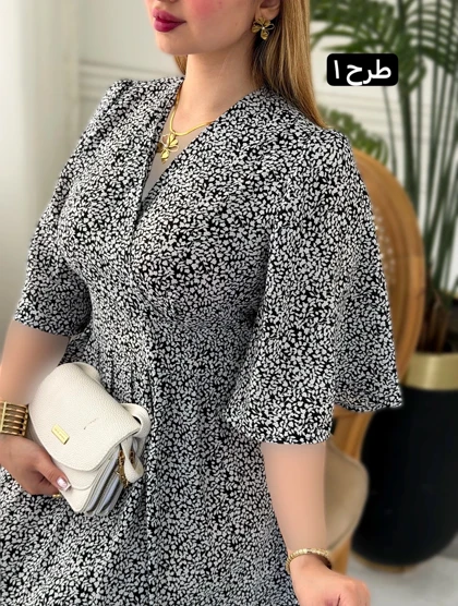 پیراهن روزمره لادن 0383