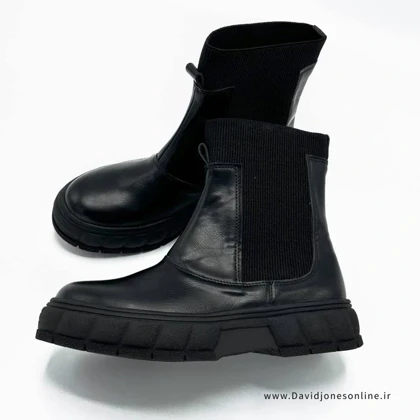 نیم بوت زنانه استرادیواریوس مدل Stradivarius Flat Ankle Boots - BTB45