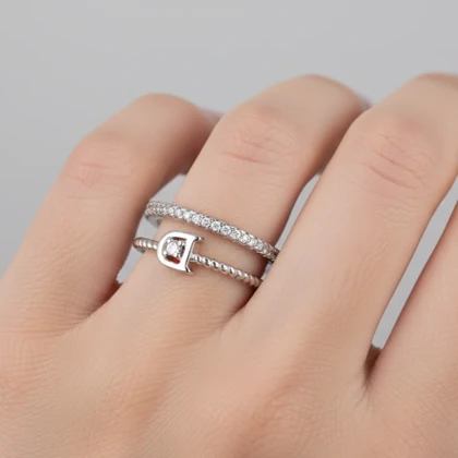 انگشتر زنانه مدل ماری